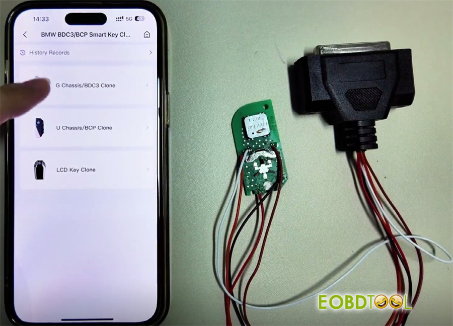 keydiy kd x4 copy bmw bdc3 encrypted key 7