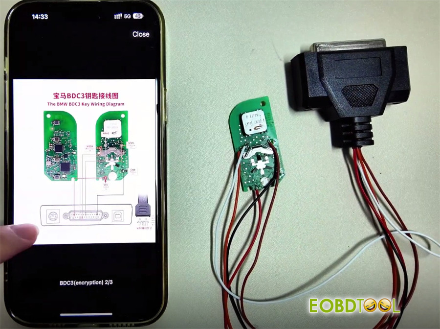 keydiy kd x4 copy bmw bdc3 encrypted key 8