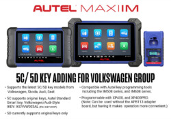 autel im508 im608 add vag mqb49 5c 5d key 1