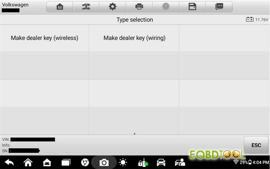autel im508 im608 add vag mqb49 5c 5d key 11