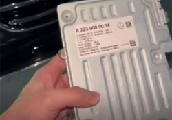 cg100x benz s450l mileage calibration 1