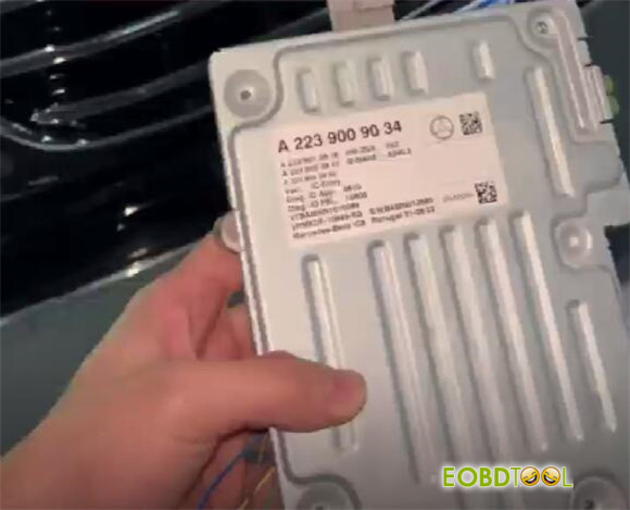 cg100x benz s450l mileage calibration 1