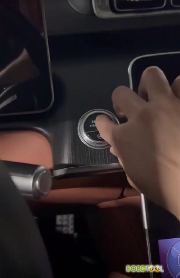 cg100x benz s450l mileage calibration 3