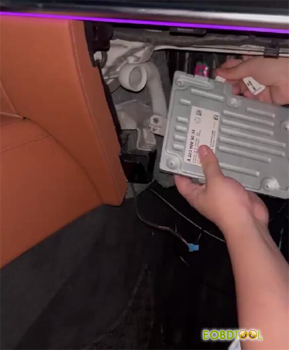 cg100x benz s450l mileage calibration 9