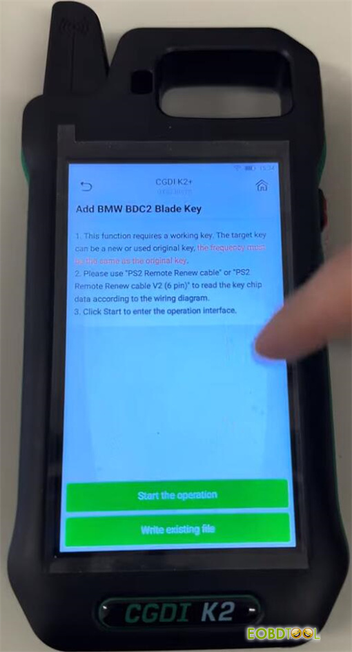 cgdi k2 update vw 5c 5d key generation 13