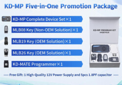 KEYDIY KD MP 5 in 1 Promotion Package Review