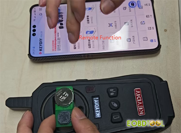 keydiy kd x2 with tdb03 3 unable to recognize key solution 4