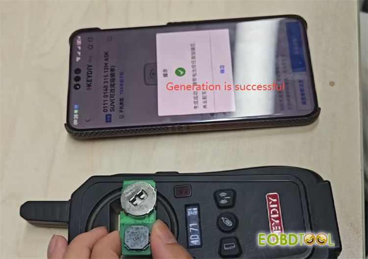 keydiy kd x2 with tdb03 3 unable to recognize key solution 9