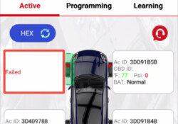 launch tpms 5011 v2 fix porsche macan tpms fault 2