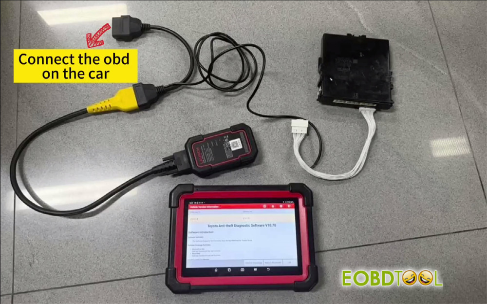 x431 immo plus with xprog5 toyota ba4a add key 6