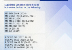 lonsdor k518 pro update mg roewe pin code read