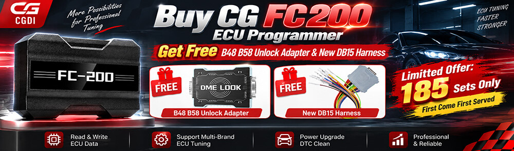 buy cg fc200 get free b48 b58 unlock adapter and db15 harness