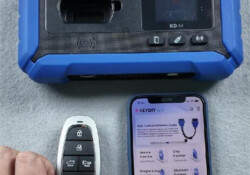 how to use keydiy anti relay attack smart card key 1